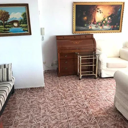 Apartamento Costamar, Primera Linea De Playa, 3 Dormitorios, 2 Baños, Vistas Al Mar, Internet Wifi Y Garaje, Ideal Parejas Y Familias Benalmádena
